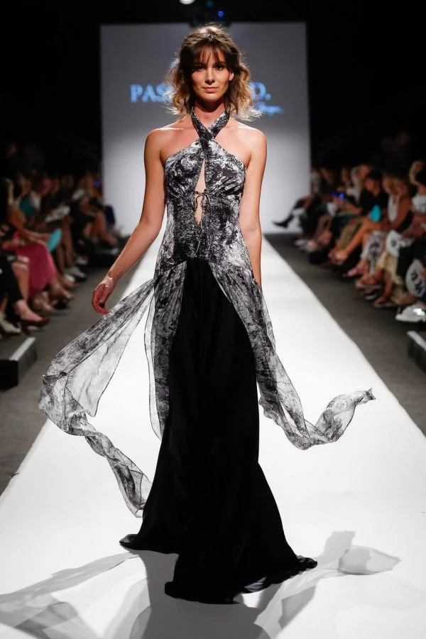 Rochie de seara eleganta Vienna Fashion week 2019